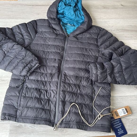 Seadon Gale ACT Puffer Hoodie Balkan Black Small nwt - Picture 6 of 7